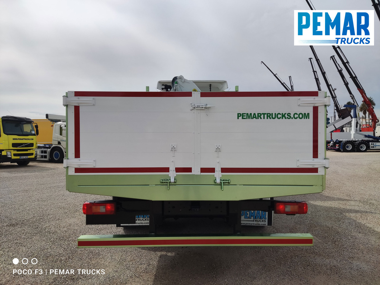 Camión caja abierta, Camión grúa VOLVO FM 330 4X2 GRUA CAJA FIJA: foto 7