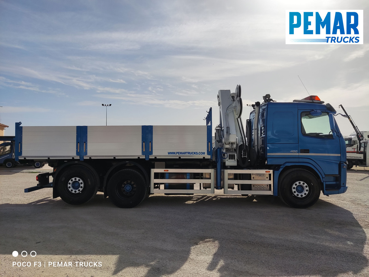 VOLVO FM 400 6X2 GRUA PALFINGER PK 23002 BASCULANTE - Camión volquete, Camión grúa: foto 5 VOLVO FM 400 6X2 GRUA PALFINGER PK 23002 BASCULANTE - Camión volquete, Camión grúa: foto 5