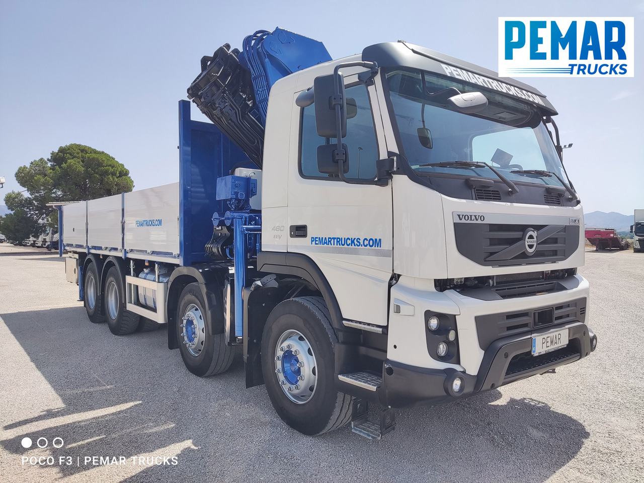 VOLVO FMX 460 8X4 GRUA CAJA FIJA ABIERTA - Camión caja abierta: foto 4 VOLVO FMX 460 8X4 GRUA CAJA FIJA ABIERTA - Camión caja abierta: foto 4