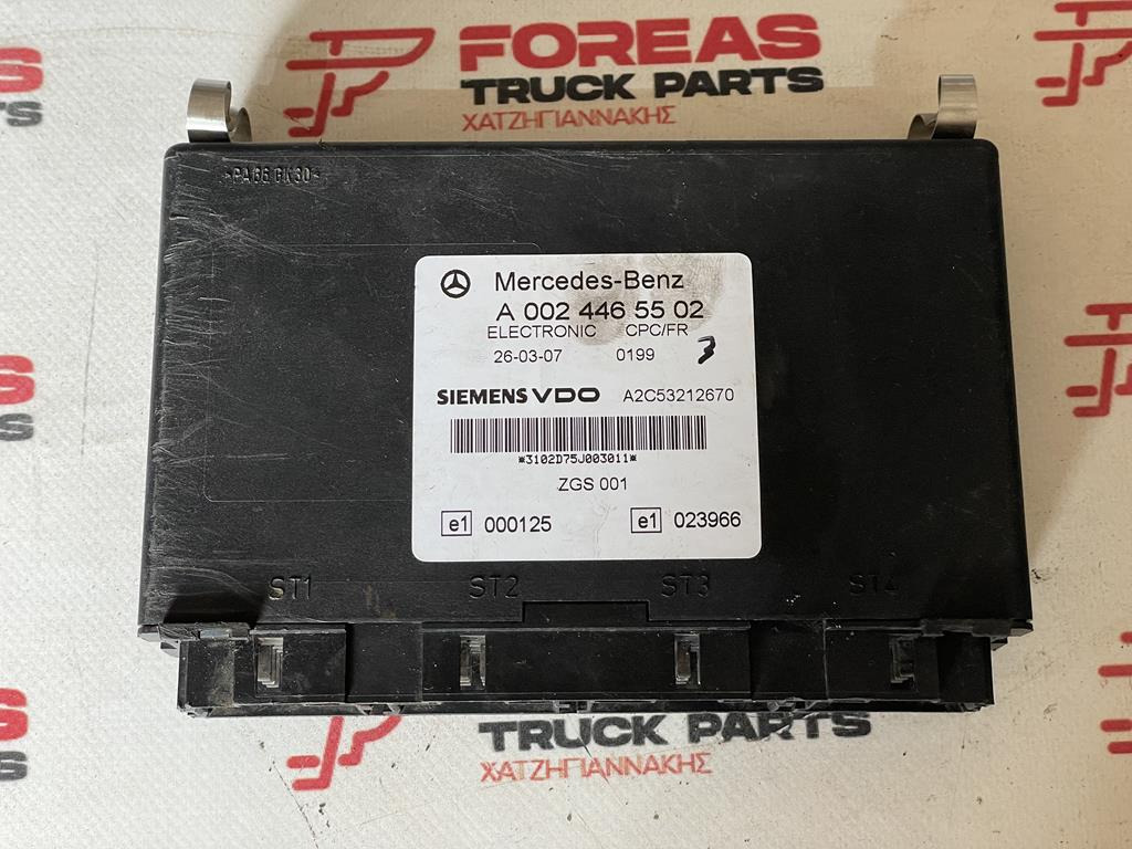 MERCEDES-BENZ CPC/FR - A0024465502 - Unidad de control para Camión: foto 1 MERCEDES-BENZ CPC/FR - A0024465502 - Unidad de control para Camión: foto 1