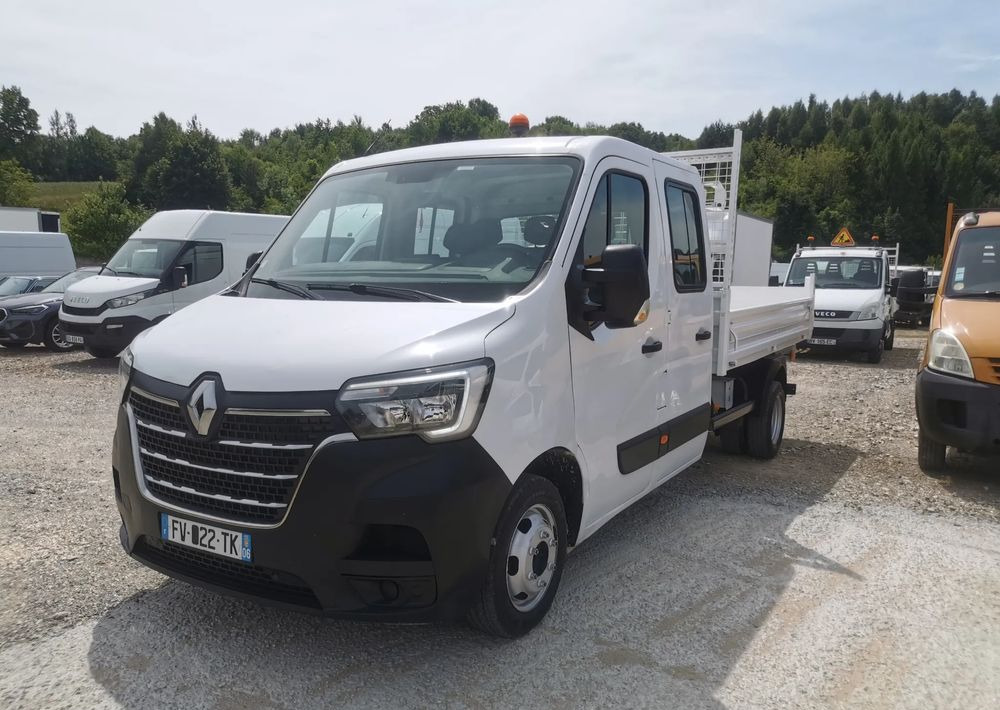 Furgoneta basculante Renault Master 2.3dCi-130KM Brygadówka wywrotka 48.800km przebieg kiper doka Dubel klimatyzacja: foto 19
