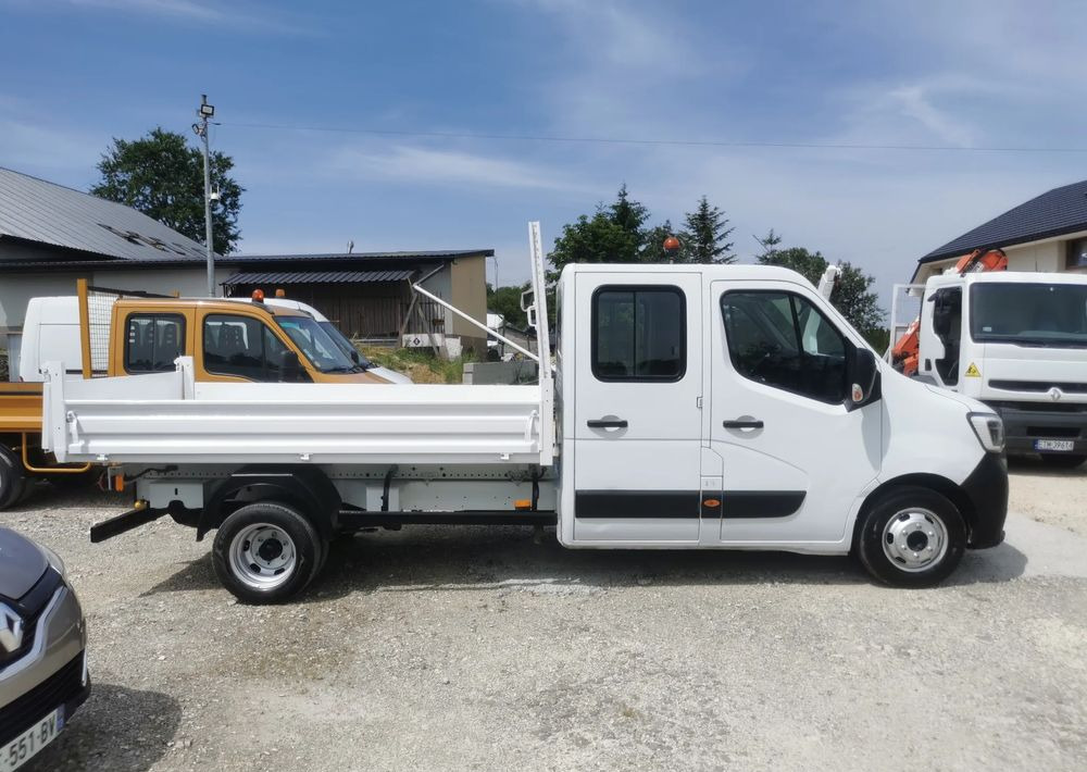 Furgoneta basculante Renault Master 2.3dCi-130KM Brygadówka wywrotka 48.800km przebieg kiper doka Dubel klimatyzacja: foto 16