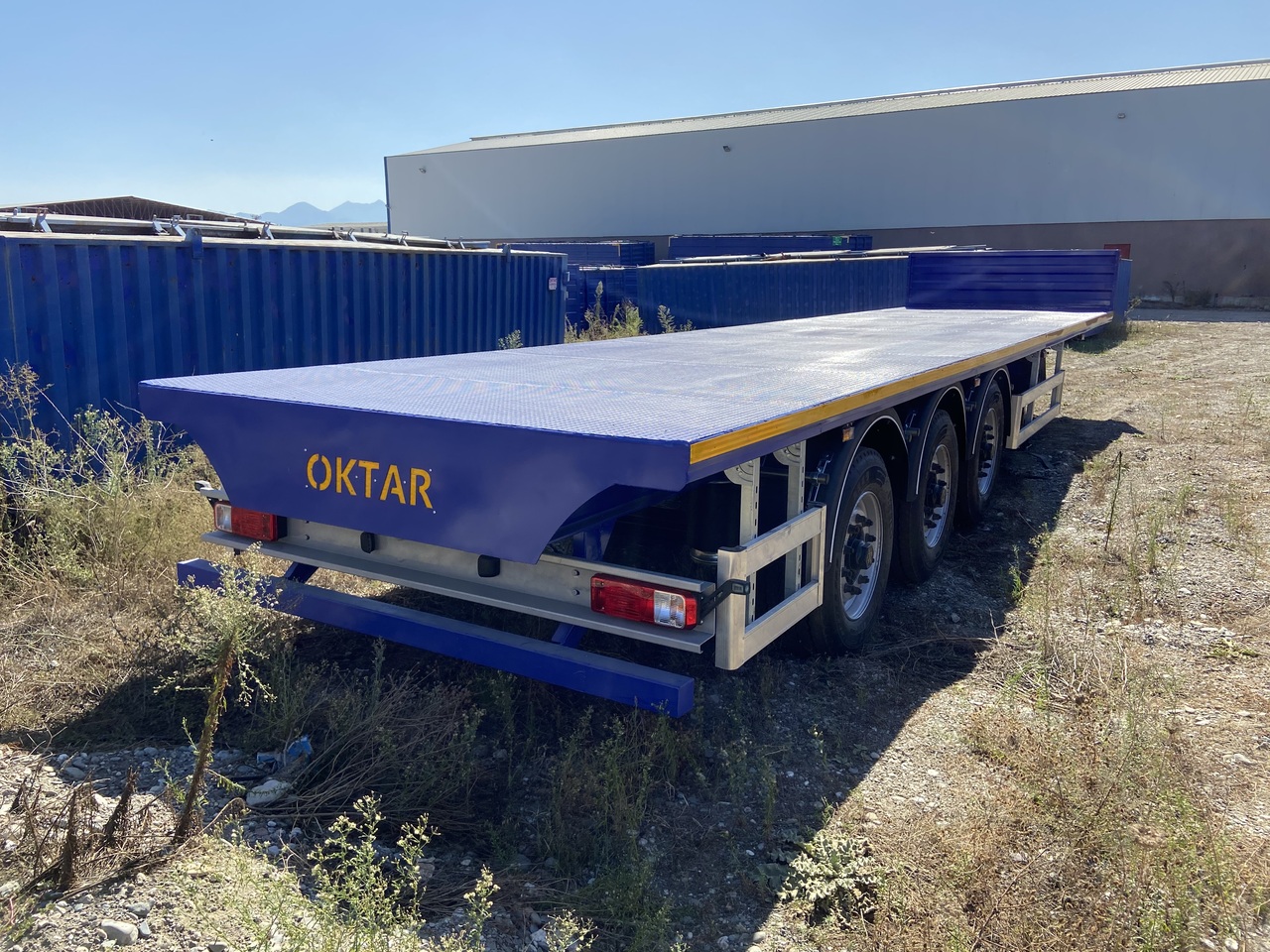 OKTAR PLATFORM -SEMI TRAILER 2025 2025 - Semirremolque plataforma/ Caja abierta: foto 2 OKTAR PLATFORM -SEMI TRAILER 2025 2025 - Semirremolque plataforma/ Caja abierta: foto 2