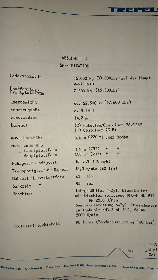 Trepel PCL2155SP - Equipo de apoyo en tierra: foto 5 Trepel PCL2155SP - Equipo de apoyo en tierra: foto 5