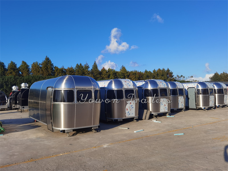 Remolque venta ambulante para transporte de alimentos nuevo YOWON European standard food trailer with CE certificate: foto 8