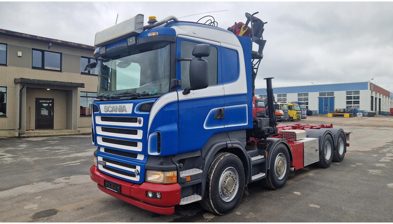 Scania R500 8X4 Epsilon E250Z95 - Camión multibasculante, Camión grúa: foto 3 Scania R500 8X4 Epsilon E250Z95 - Camión multibasculante, Camión grúa: foto 3