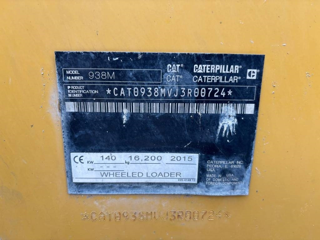 CAT 938 M (Under Preparation / Bucket + Forks)  - Cargadora de ruedas: foto 3 CAT 938 M (Under Preparation / Bucket + Forks)  - Cargadora de ruedas: foto 3