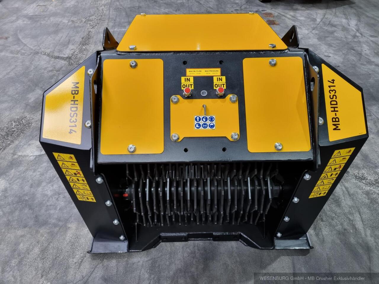 MB Crusher Schaufelseparator Separator MB-HDS 314 - Cuchara para clasificación para Maquinaria de construcción: foto 4 MB Crusher Schaufelseparator Separator MB-HDS 314 - Cuchara para clasificación para Maquinaria de construcción: foto 4