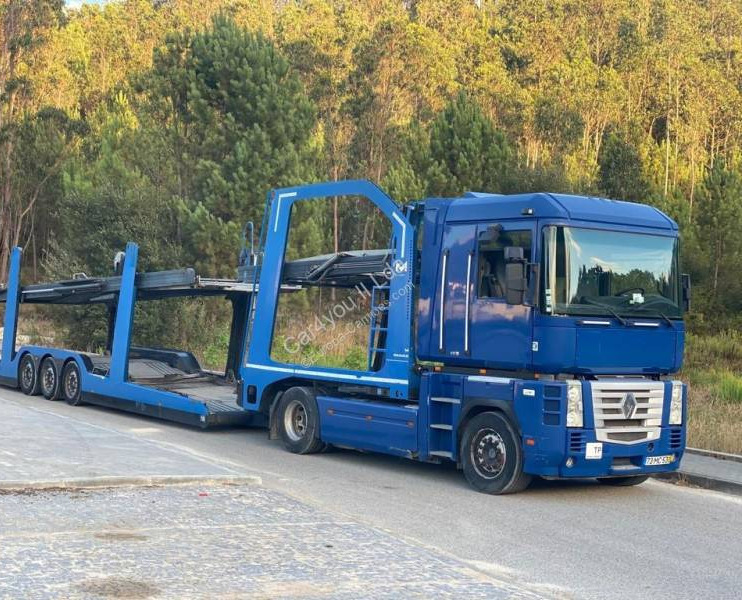Renault Magnum 480 DXI - Camión portavehículos, Semirremolque portavehículos: foto 1 Renault Magnum 480 DXI - Camión portavehículos, Semirremolque portavehículos: foto 1