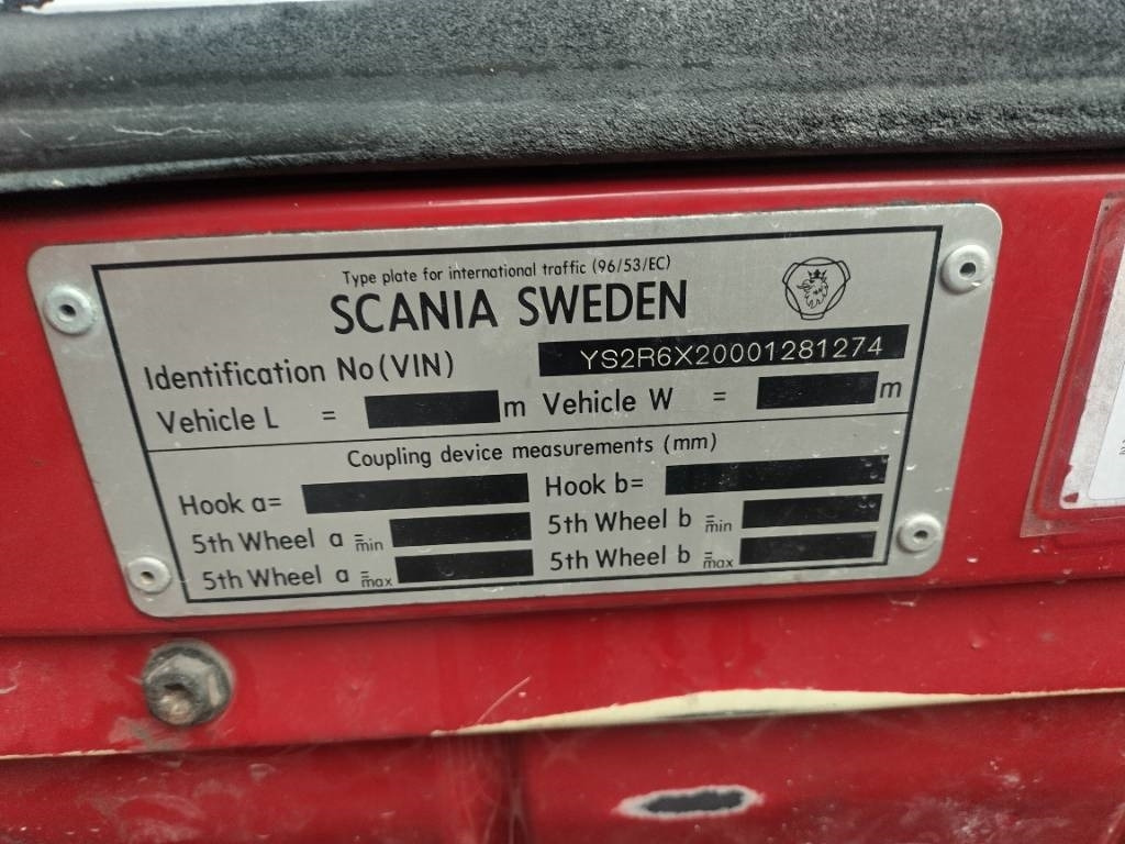 Cabeza tractora Scania R164 6x2 vetoauto,täysilma,manuaali: foto 6