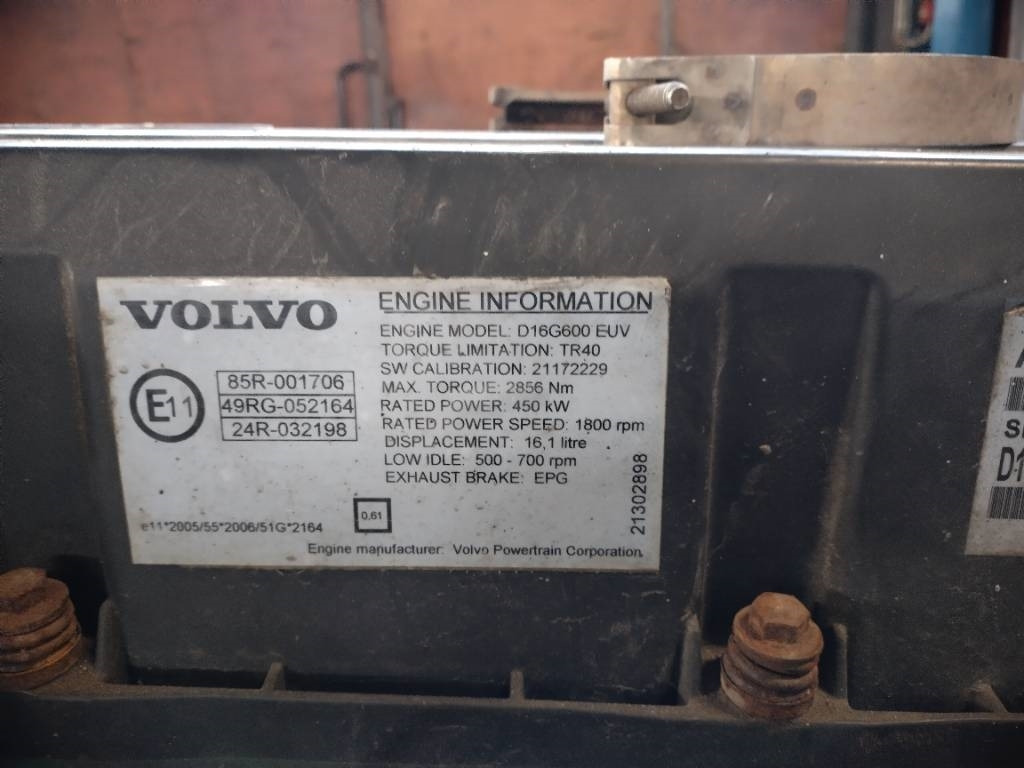 Volvo D16G täys korjattu moottori - Motor para Camión: foto 4 Volvo D16G täys korjattu moottori - Motor para Camión: foto 4