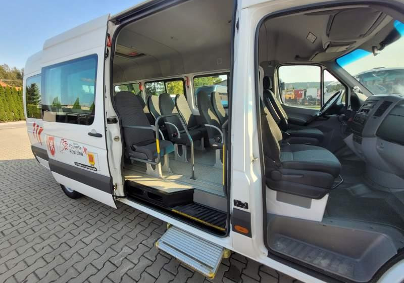 Minibús, Furgoneta de pasajeros Mercedes-Benz 513 SPRINTER TRANSFER / SPROWADZONY/ MANUAL: foto 11