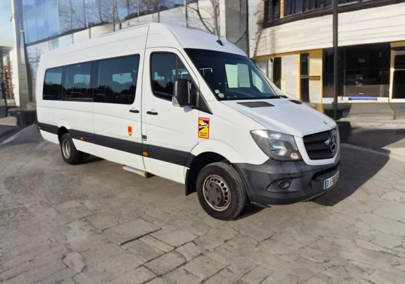 Mercedes-Benz SPRINTER TRANSFER / SPROWADZONY/ EURO 6 - Minibús, Furgoneta de pasajeros: foto 1 Mercedes-Benz SPRINTER TRANSFER / SPROWADZONY/ EURO 6 - Minibús, Furgoneta de pasajeros: foto 1