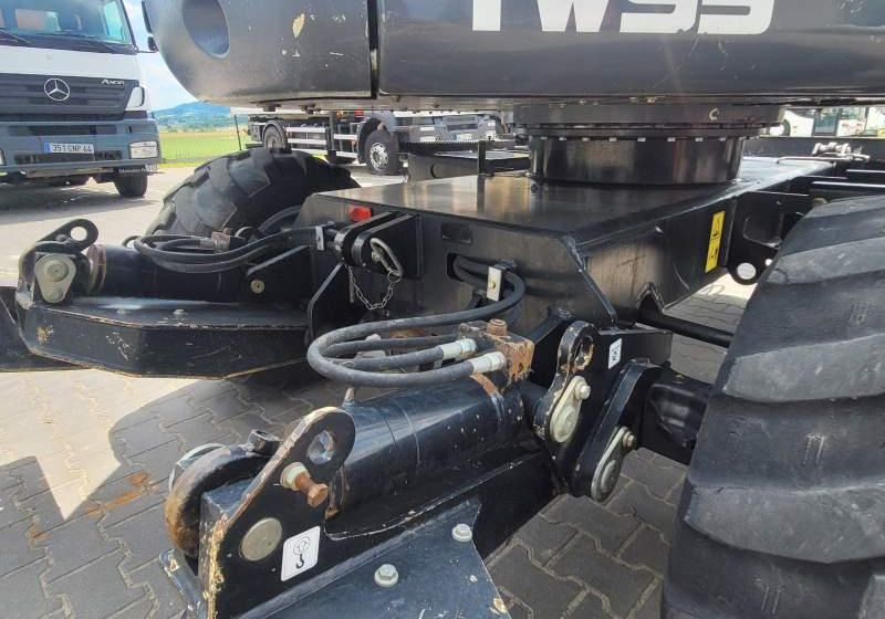 Excavadora de ruedas Schaeff TW95 / SPROWADZONA Z FRANCJI/ 6 500 MTH: foto 12