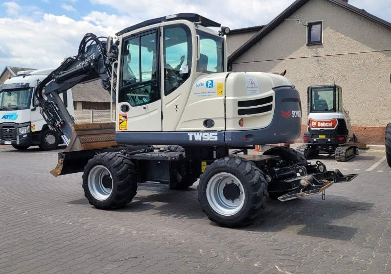 Excavadora de ruedas Schaeff TW95 / SPROWADZONA Z FRANCJI/ 6 500 MTH: foto 15