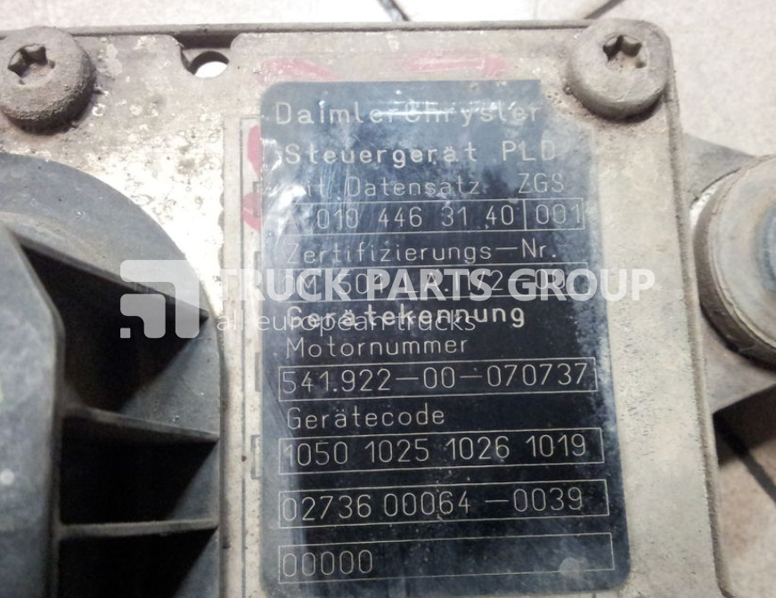 Unidad de control para Camión MERCEDES-BENZ Actros engine computer PLD, EDC, ECU, MR control unit, Steuerger control unit: foto 15 Unidad de control para Camión MERCEDES-BENZ Actros engine computer PLD, EDC, ECU, MR control unit, Steuerger control unit: foto 15