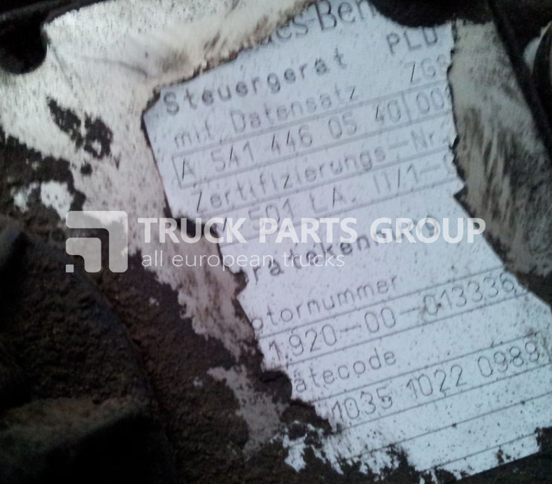 Unidad de control para Camión MERCEDES-BENZ Actros engine computer PLD, EDC, ECU, MR control unit, Steuerger control unit: foto 11 Unidad de control para Camión MERCEDES-BENZ Actros engine computer PLD, EDC, ECU, MR control unit, Steuerger control unit: foto 11