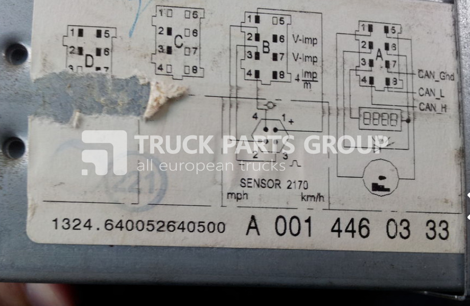Mercedes-Benz Tachograph, tacho , MAN, DAF, VOLVO, IVECO, TYPE 1324, VDO, KENZ - Tacógrafo para Camión: foto 2 Mercedes-Benz Tachograph, tacho , MAN, DAF, VOLVO, IVECO, TYPE 1324, VDO, KENZ - Tacógrafo para Camión: foto 2