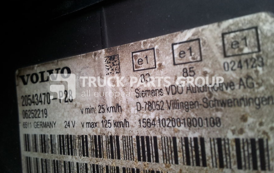 VOLVO FH12, FH13, FM12, FM13, EURO3, EURO4 EURO5 emission instrument p dashboard - Salpicadero para Camión: foto 5 VOLVO FH12, FH13, FM12, FM13, EURO3, EURO4 EURO5 emission instrument p dashboard - Salpicadero para Camión: foto 5