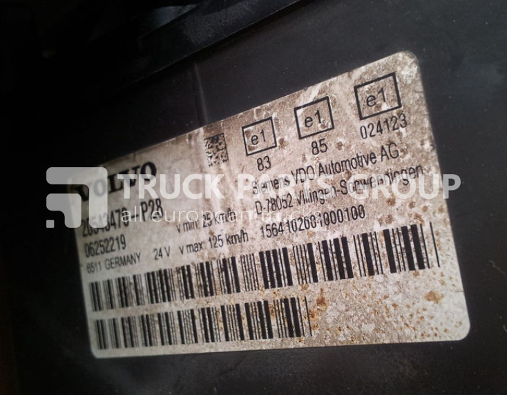 VOLVO FH12, FH13, FM12, FM13, EURO3, EURO4 EURO5 emission instrument p dashboard - Salpicadero para Camión: foto 4 VOLVO FH12, FH13, FM12, FM13, EURO3, EURO4 EURO5 emission instrument p dashboard - Salpicadero para Camión: foto 4