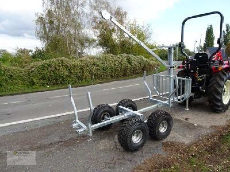 Vemac ATV Quad 2ton Rückewagen Holzrückewagen Forst Kran Traktor Kipper - Remolque forestal: foto 3 Vemac ATV Quad 2ton Rückewagen Holzrückewagen Forst Kran Traktor Kipper - Remolque forestal: foto 3