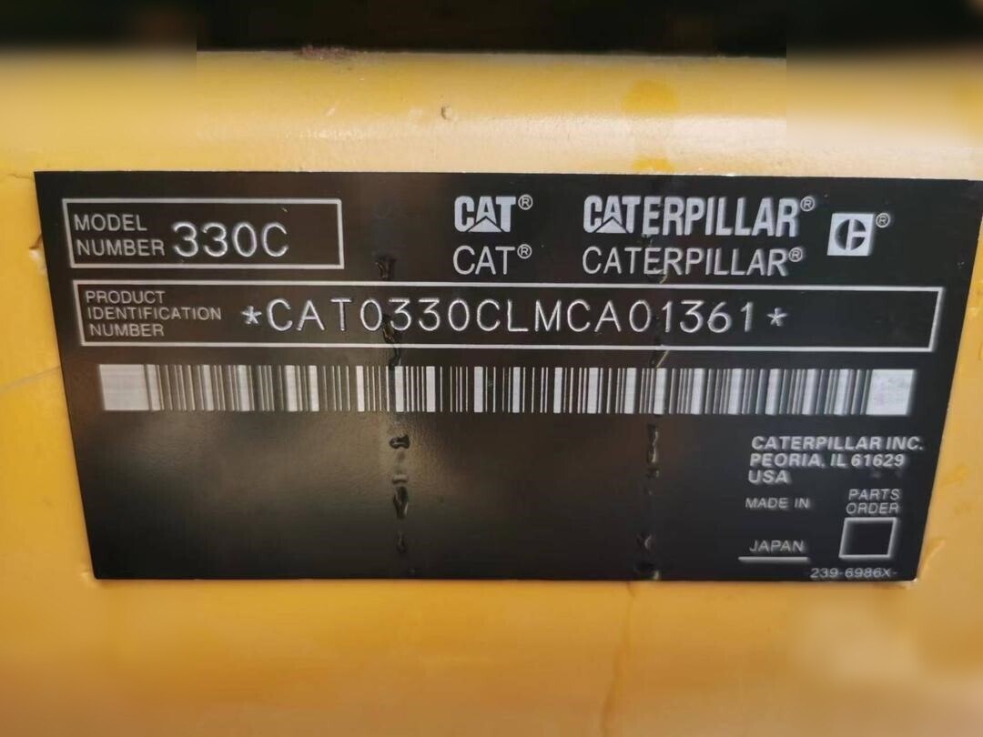 CATERPILLAR 330C - Excavadora de cadenas: foto 5 CATERPILLAR 330C - Excavadora de cadenas: foto 5