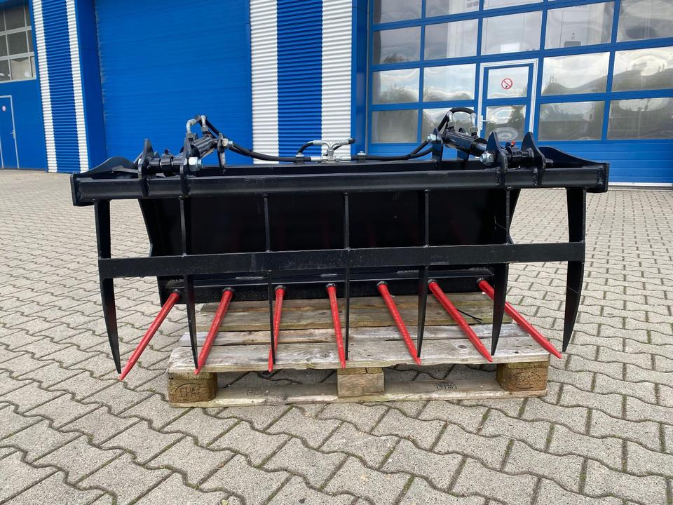 Krokodilgebiss Greifschaufel Dunggabel 1400mm EURO-Aufnahme *INKL.19% MWST* - Equipo para silos: foto 3 Krokodilgebiss Greifschaufel Dunggabel 1400mm EURO-Aufnahme *INKL.19% MWST* - Equipo para silos: foto 3