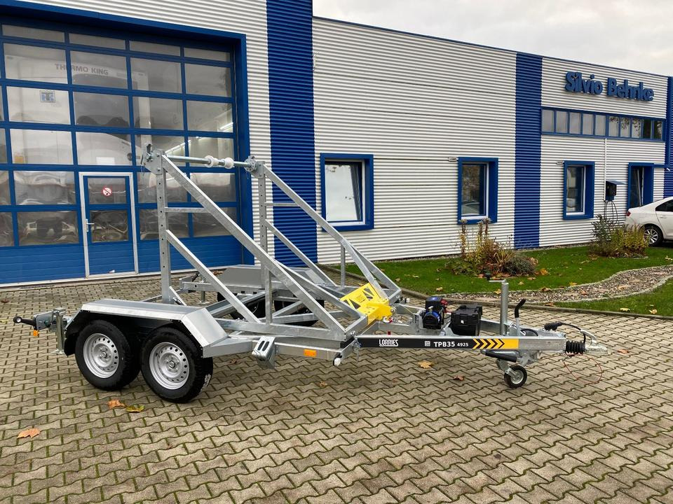 Lorries Kabeltrommel-Anhänger 3500KG mit E-Winde *INKL.19% MWST.*Kabelanhänger Sofort Verfügbar! - Remolque portabobinas: foto 1 Lorries Kabeltrommel-Anhänger 3500KG mit E-Winde *INKL.19% MWST.*Kabelanhänger Sofort Verfügbar! - Remolque portabobinas: foto 1