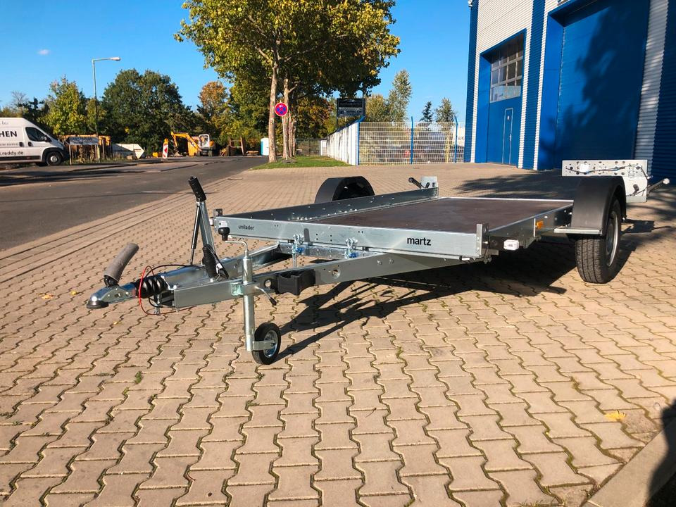 Martz Anhänger / Tieflader 1163Kg Nutzlast mit Knickdeichsel zum Kippen 3250x1850mm *INKL.19% MWST* - Remolque para moto: foto 5 Martz Anhänger / Tieflader 1163Kg Nutzlast mit Knickdeichsel zum Kippen 3250x1850mm *INKL.19% MWST* - Remolque para moto: foto 5
