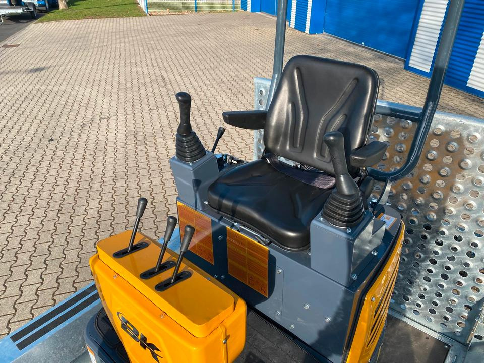 Miniexcavadora, Remolque Minibagger BK950JS + Tieflader + Zubehör *INKL.19% MWST*BERGER KRAUS*JOYSTICK*SOFORT!*: foto 7