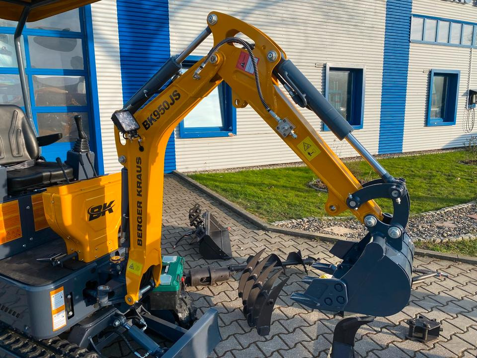 Miniexcavadora Minibagger BK950JS + Zubehör *INKL.19% MWST*BERGER KRAUS*JOYSTICK*SOFORT!*: foto 10