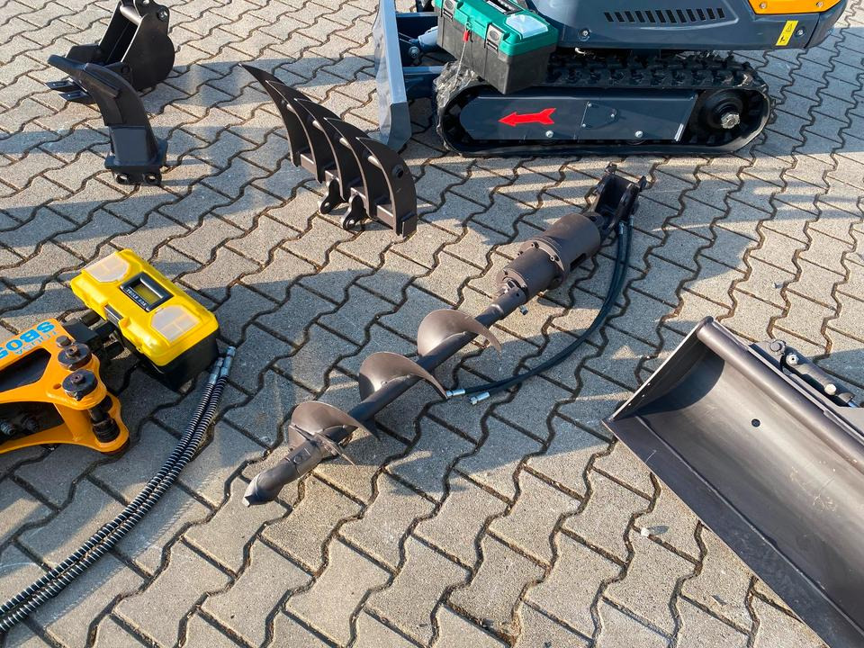 Miniexcavadora Minibagger BK950JS + Zubehör *INKL.19% MWST*BERGER KRAUS*JOYSTICK*SOFORT!*: foto 13