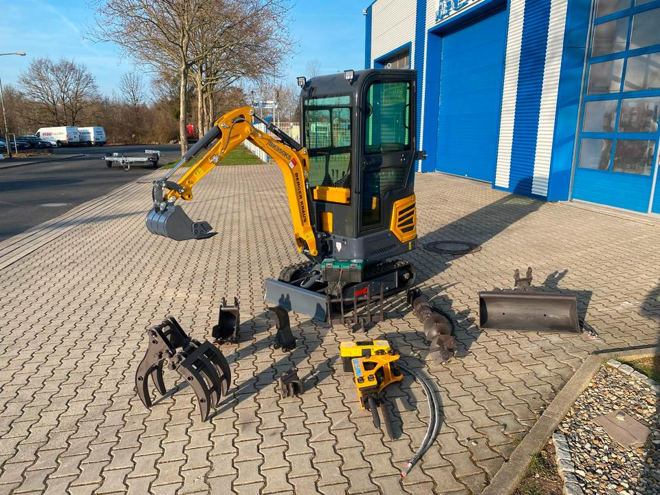 Minibagger BK950KS + Zubehör *INKL.19% MWST*BERGER KRAUS*KABINE*SOFORT!* - Miniexcavadora: foto 3 Minibagger BK950KS + Zubehör *INKL.19% MWST*BERGER KRAUS*KABINE*SOFORT!* - Miniexcavadora: foto 3