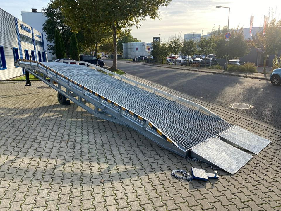 Rampa de carga Verladerampe 8t Verzinkt Containerrampe LKW Rampe NEU *INKL.19% MWST*SOFORT VERFÜGBAR!*: foto 6
