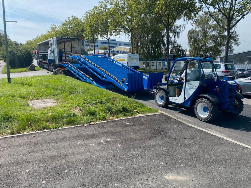Rampa de carga Verladerampe 8t Verzinkt Containerrampe LKW Rampe NEU *INKL.19% MWST*SOFORT VERFÜGBAR!*: foto 18