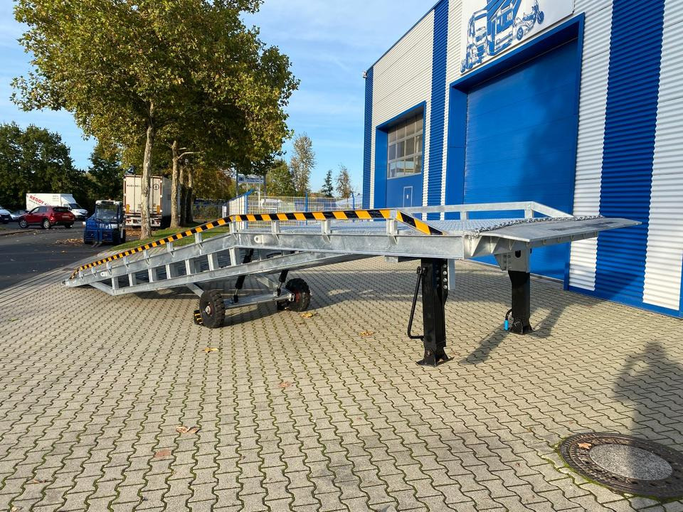 Verladerampe 8t Verzinkt Containerrampe LKW Rampe NEU *INKL.19% MWST*SOFORT VERFÜGBAR!* - Rampa de carga: foto 2 Verladerampe 8t Verzinkt Containerrampe LKW Rampe NEU *INKL.19% MWST*SOFORT VERFÜGBAR!* - Rampa de carga: foto 2