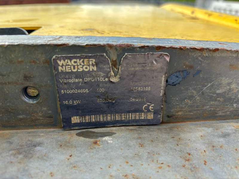 WACKER NEUSON DPU110 Lem 970 - Plancha reversible: foto 5 WACKER NEUSON DPU110 Lem 970 - Plancha reversible: foto 5