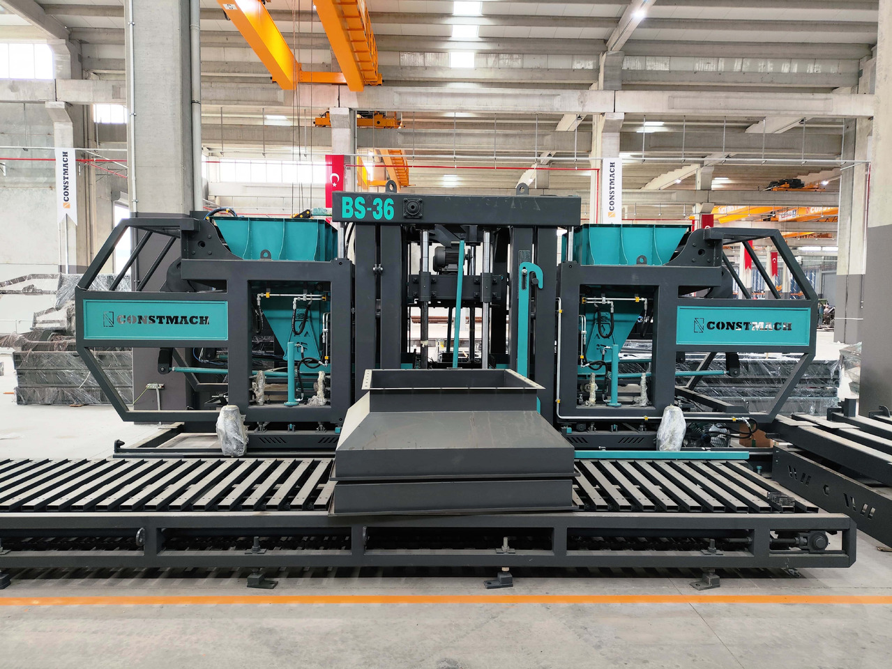 Constmach BS-42 Briquette Making Machine (Concrete Block Making Machine) - Máquina bloquera: foto 4 Constmach BS-42 Briquette Making Machine (Concrete Block Making Machine) - Máquina bloquera: foto 4