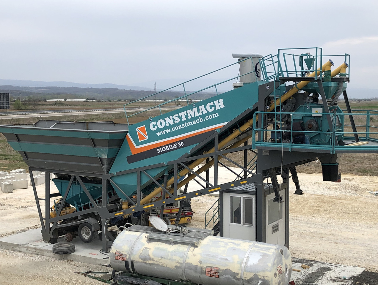 Constmach Mobile Betonmischanlage mit 30 m³/h - Planta de hormigón: foto 5 Constmach Mobile Betonmischanlage mit 30 m³/h - Planta de hormigón: foto 5