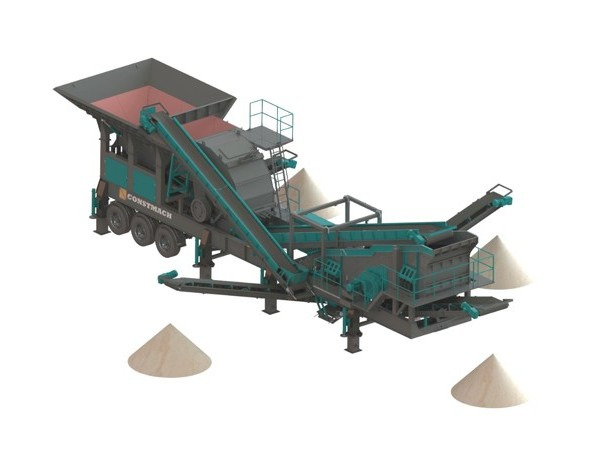 Constmach Mobile Limestone Crushing And Screening Plant With A Capacity Of 250-300 T/h - Trituradora móvil: foto 1 Constmach Mobile Limestone Crushing And Screening Plant With A Capacity Of 250-300 T/h - Trituradora móvil: foto 1