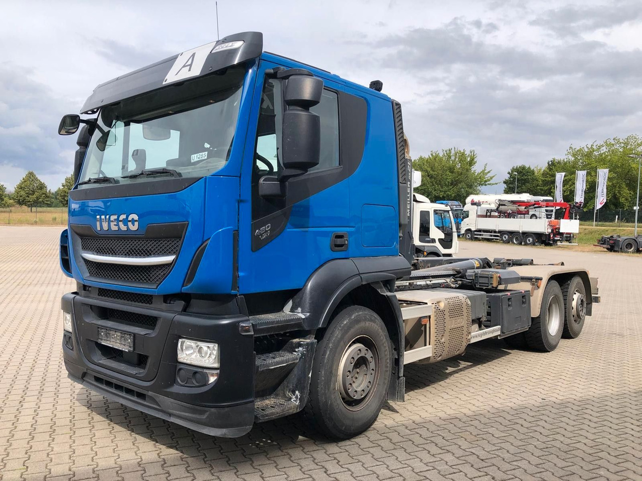 Iveco X-Way 480 Intarder*AHK*Lenk/LiftAchse*Meiller - Camión multibasculante: foto 1 Iveco X-Way 480 Intarder*AHK*Lenk/LiftAchse*Meiller - Camión multibasculante: foto 1