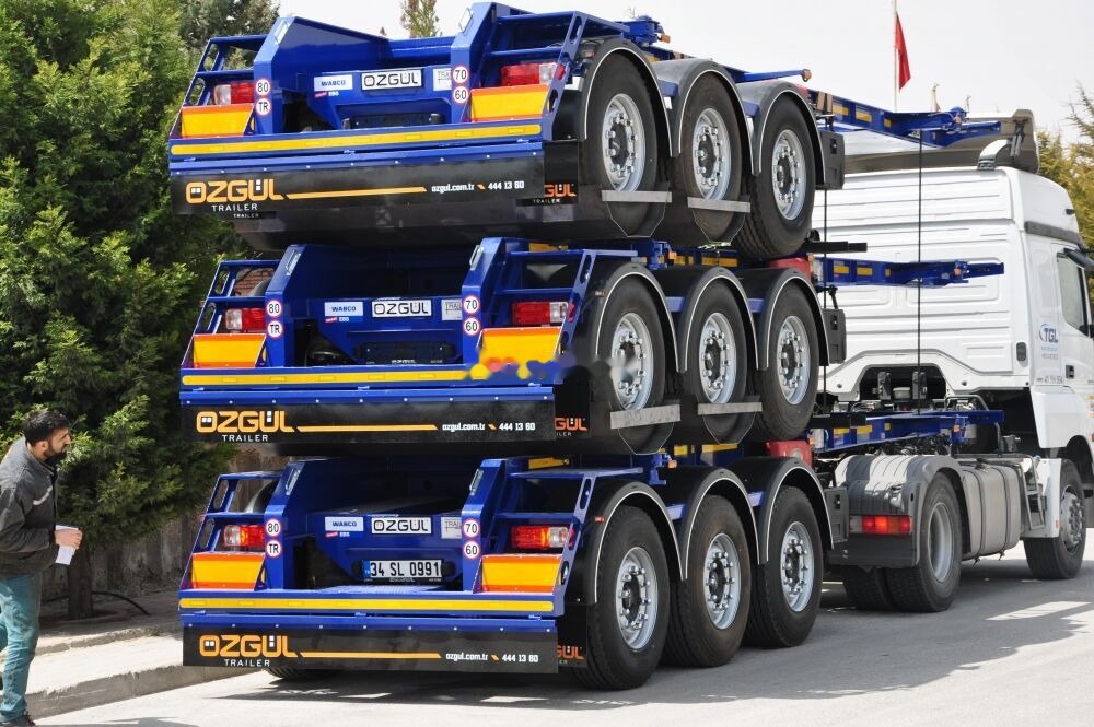 Semirremolque portacontenedore/ Intercambiable Özgül ISO TANK CONTAINER CARRIER SEMI: foto 8