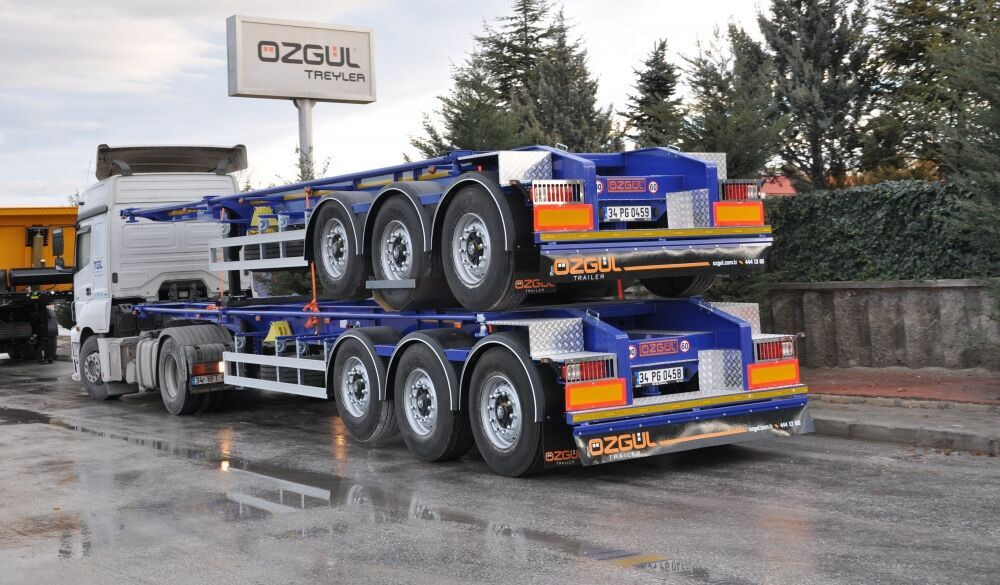 Semirremolque portacontenedore/ Intercambiable para transporte de contenedores Özgül SKELATAL CONTAINER CHASSIS: foto 7