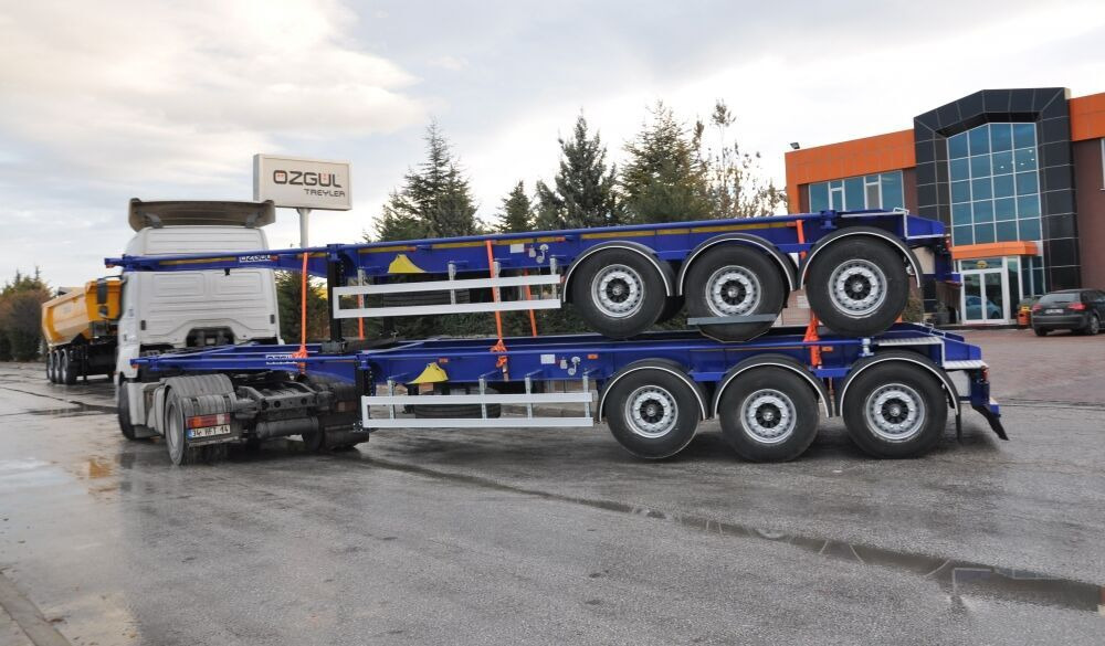 Semirremolque portacontenedore/ Intercambiable para transporte de contenedores Özgül SKELATAL CONTAINER CHASSIS: foto 6