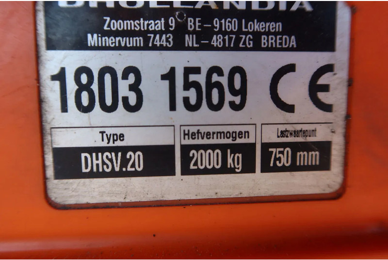 Camión caja cerrada DAF CF 410 Bak+Klep Dhollandia 2.000 kg Slaapcabine: foto 19