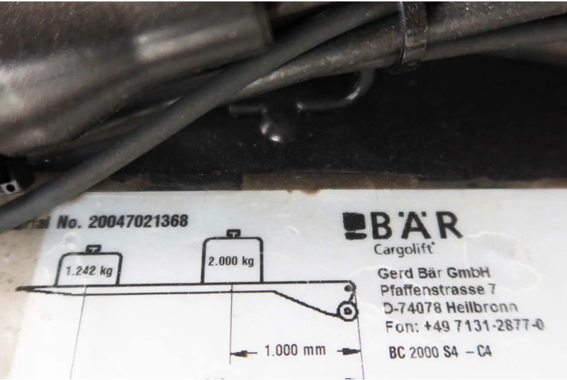 Mercedes-Benz Actros 1840 L Bakwagen + Bar klep 2000 KG + Geïsoleerde bak - Camión caja cerrada: foto 5 Mercedes-Benz Actros 1840 L Bakwagen + Bar klep 2000 KG + Geïsoleerde bak - Camión caja cerrada: foto 5