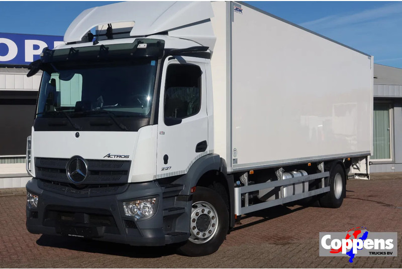 Mercedes-Benz Actros 2127L Bak+ Klep 2000kg Euro6 - Camión caja cerrada: foto 1 Mercedes-Benz Actros 2127L Bak+ Klep 2000kg Euro6 - Camión caja cerrada: foto 1