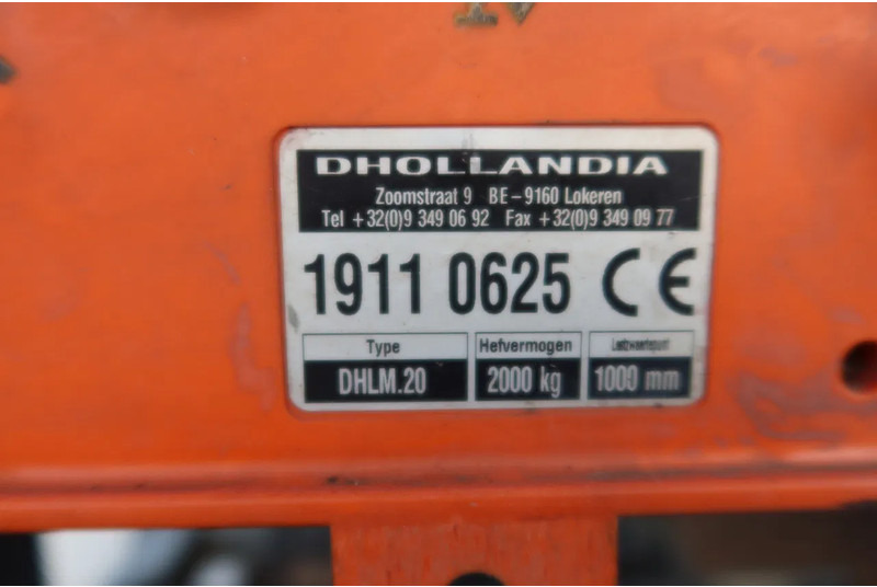 Camión caja cerrada Scania P280 4x2 Bak + Dhollandia Klep 2000 KG: foto 18 Camión caja cerrada Scania P280 4x2 Bak + Dhollandia Klep 2000 KG: foto 18