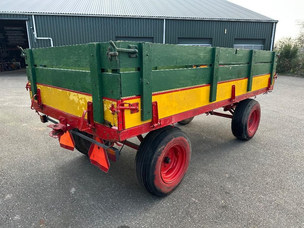 Miedema landbouwwagen vierwielige wagen schamelwagen - Remolque agrícola: foto 2 Miedema landbouwwagen vierwielige wagen schamelwagen - Remolque agrícola: foto 2