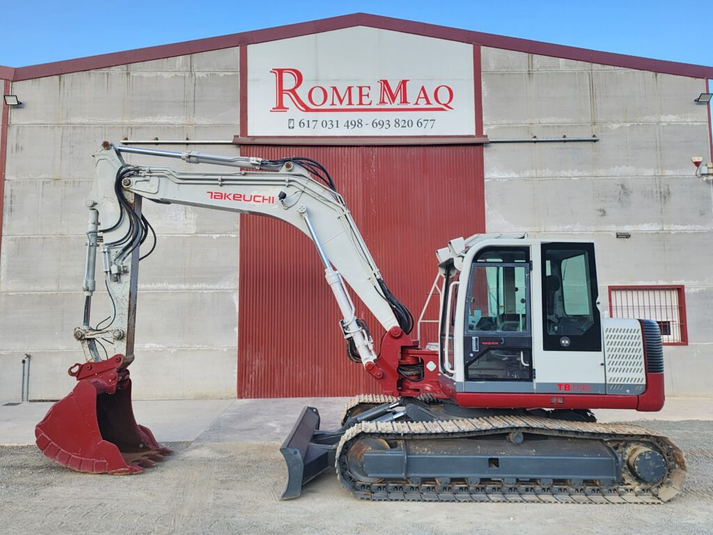 TAKEUCHI TB1140 - Excavadora de cadenas: foto 1 TAKEUCHI TB1140 - Excavadora de cadenas: foto 1